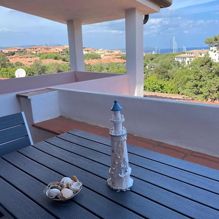 Splendida Vista Mare Zona Centrale Porto Rotondo Posto Auto Privato Exterior foto