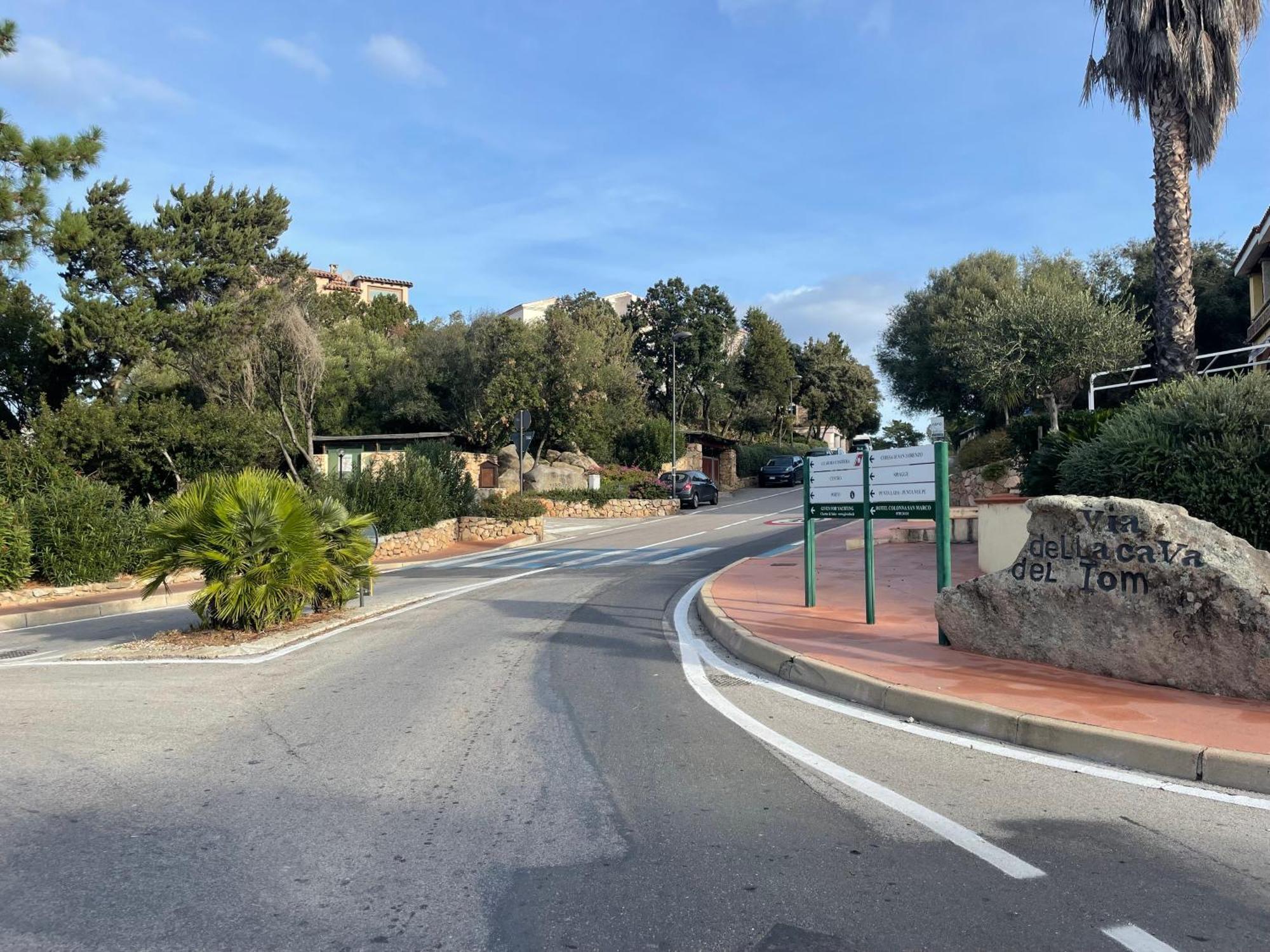 Splendida Vista Mare Zona Centrale Porto Rotondo Posto Auto Privato Exterior foto