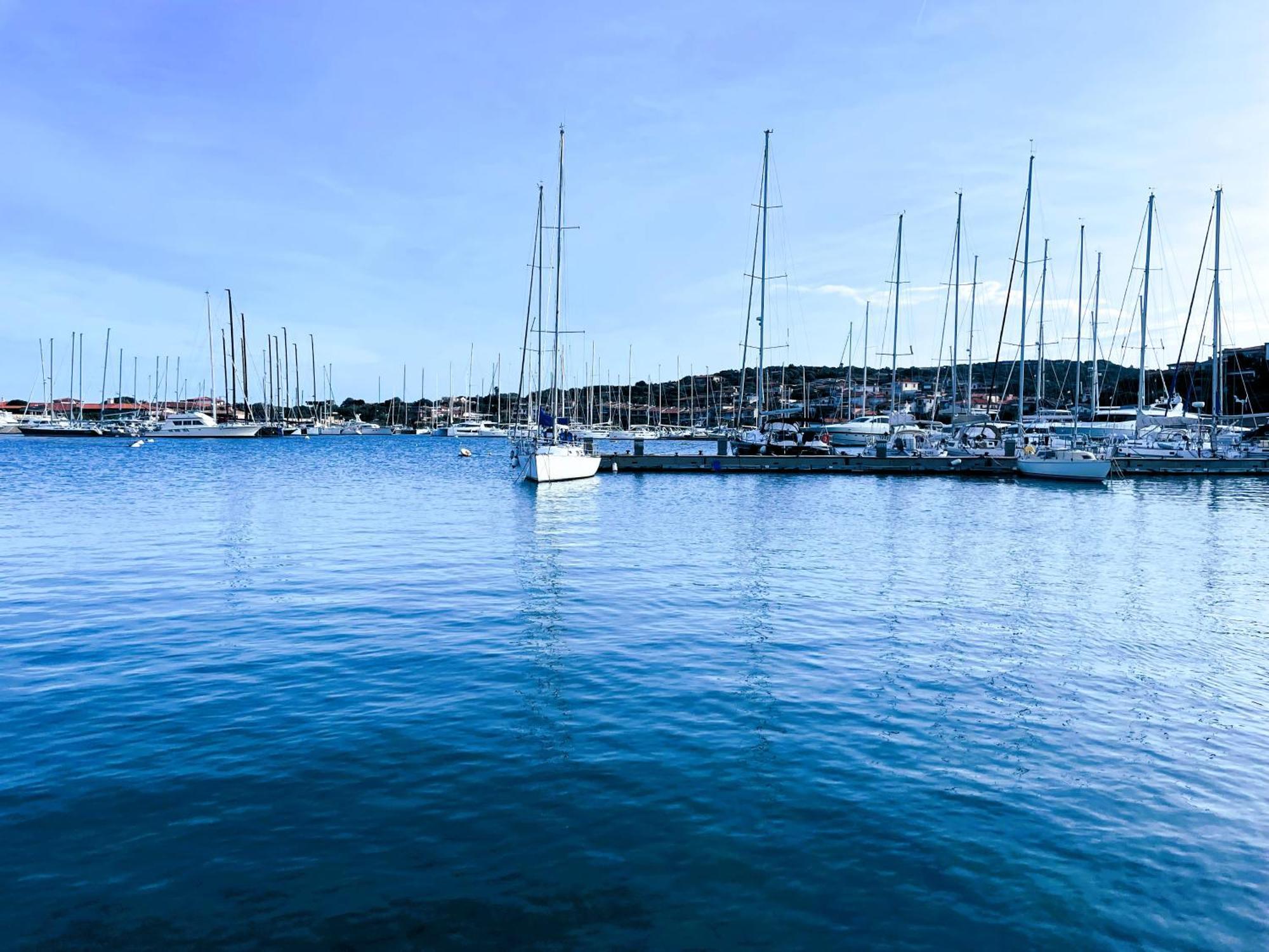 Splendida Vista Mare Zona Centrale Porto Rotondo Posto Auto Privato Exterior foto