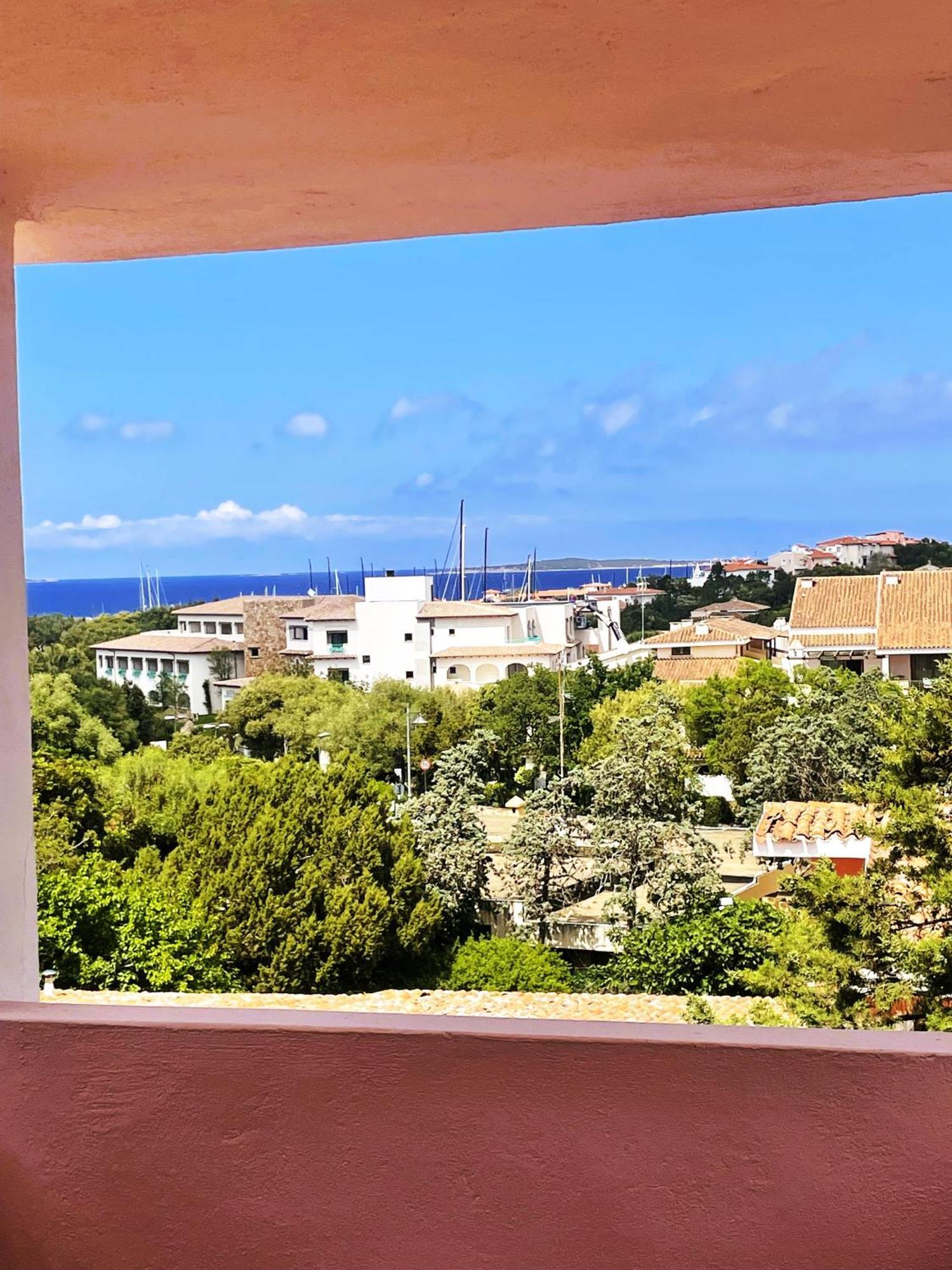 Splendida Vista Mare Zona Centrale Porto Rotondo Posto Auto Privato Habitación foto